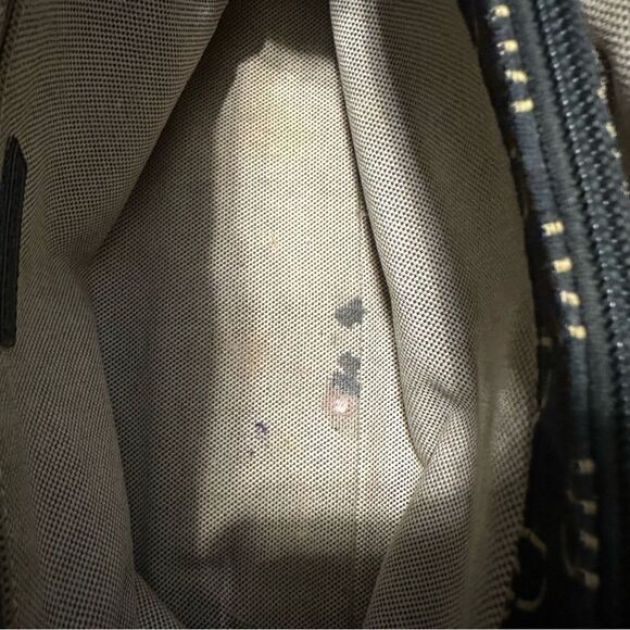 Dooney & Bourke Signature Satchel - Black/Tan - Picture 8 of 8